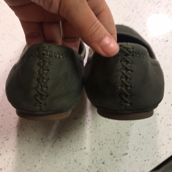 Lucky Brand army green ballerina flats - Picture 7 of 7